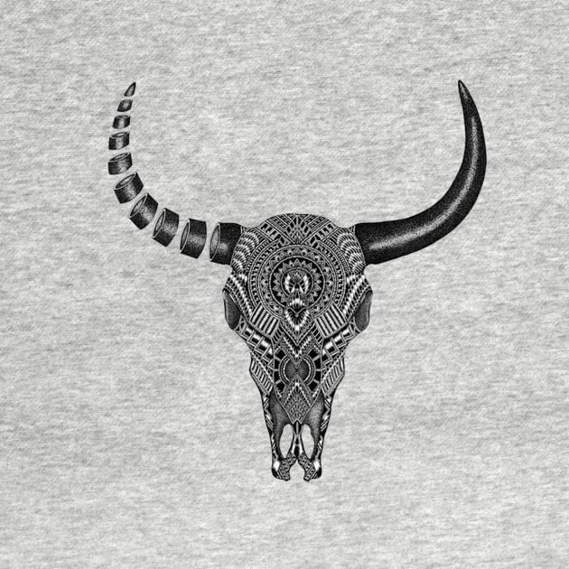 Bull Skull by By_StineLee